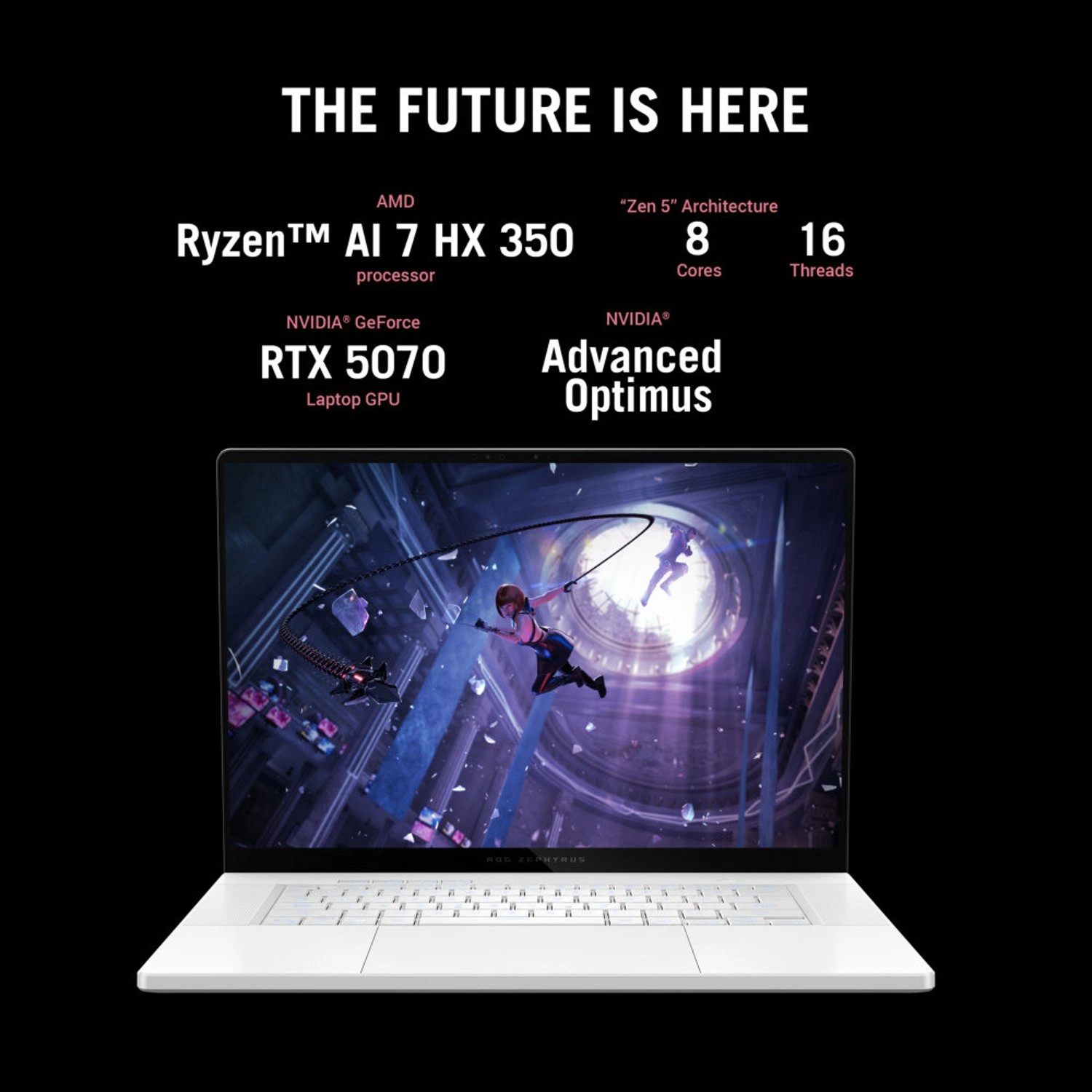 ROG Zephyrus G16 GA605KP-AI-OLED322W - 16'' Ryzen AI 7 350 32GB DDR5 2TB SSD