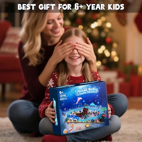 Ocean Roller Coaster Kit - Submarine & Dolphin 639 pcs