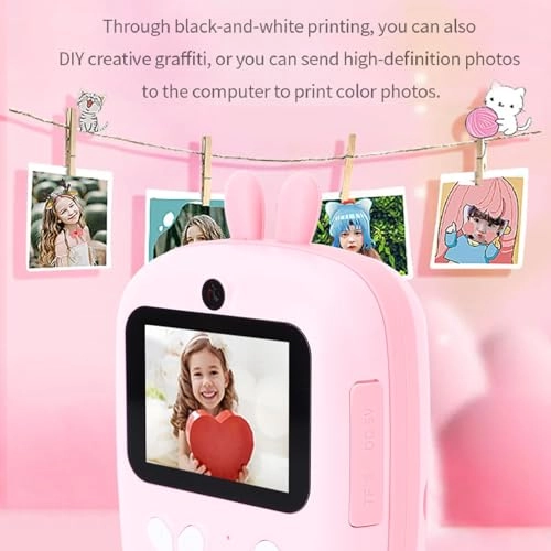 Kids Camera Instant Print - 1080P 80MP