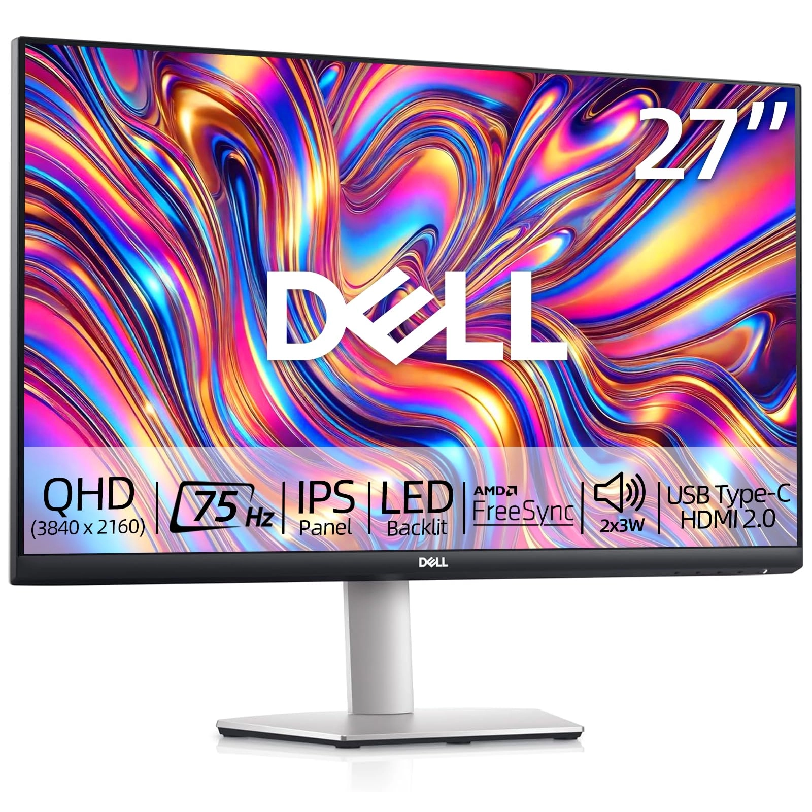 S2722DC - 27 inch 2560 X 1440