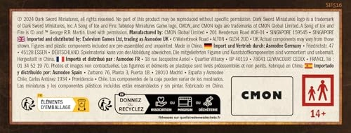 A Song Of Ice And Fire Tabletop Miniatures Game: Golden Company Swordsmen Unit Box