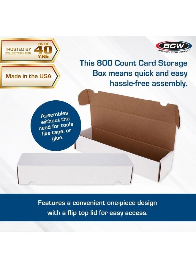 Trading Card Storage Box - 800-Count Pack