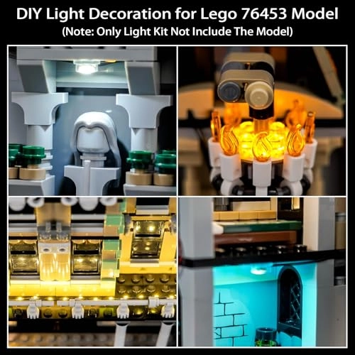 Lighting Kit 76453 - ABS Malfoy Manor for LEGO 76453