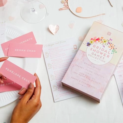 Blossom Bridal Shower Games Collection - 4 pieces 16 years above English