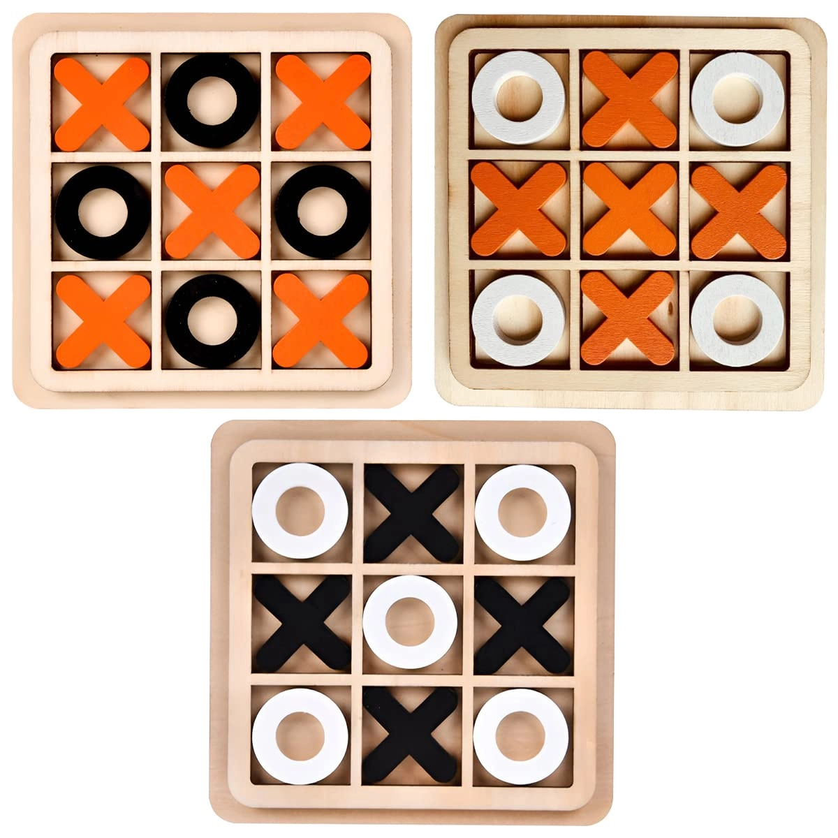 TYXZ Tic Tac Toe - Wooden Travel