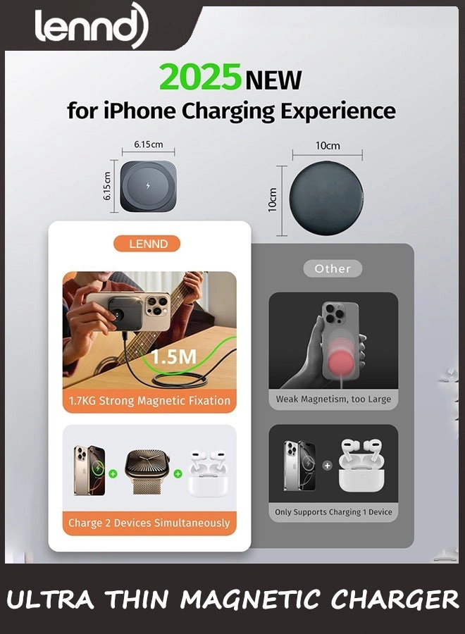 MagSafe Charging Stand - Wireless iPhone 16 Travel