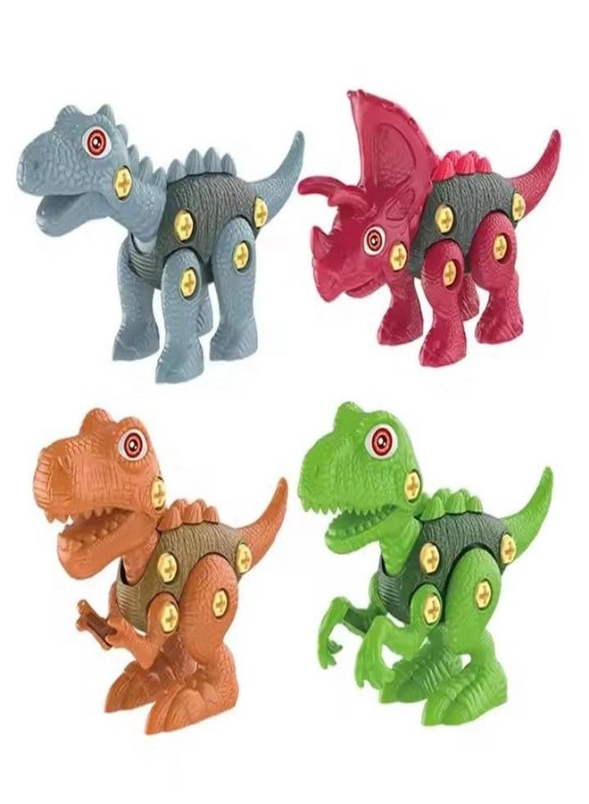 Chigy Wooh Dinosaur Toys - 4 pieces STEM