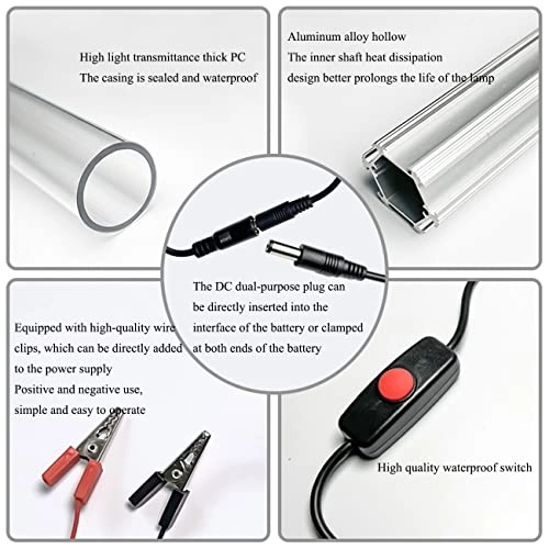 Underwater Fishing LED Light - 16.4 Ft 360 Degree