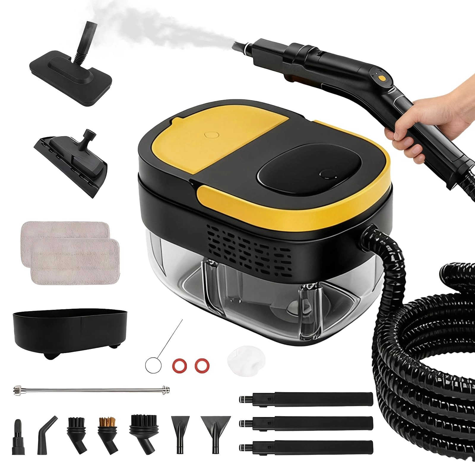 Handheld High-Temperature Steam Cleaner - 1600ml