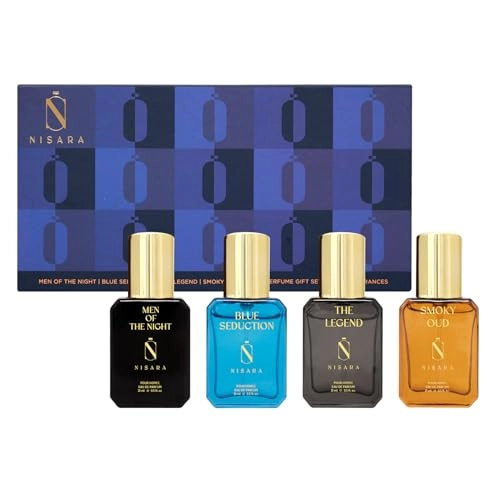 Men of the Night - 15ml + Blue Seduction - 15ml + The Legend - 15ml + Smoky Oud - 15ml