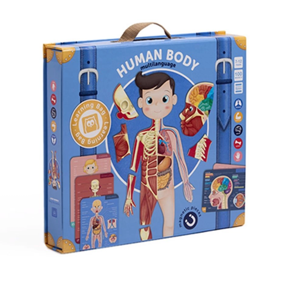 Human Body Magnetic Puzzle - 7+ 100 pieces