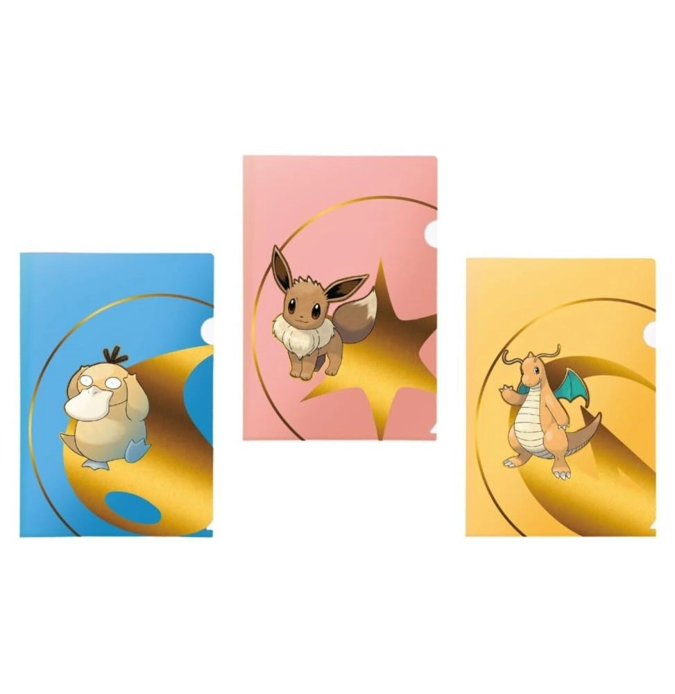 Ultra PRO Tournament Folios - Psyduck + Tournament Folios - Eevee + Tournament Folios - Dragonite