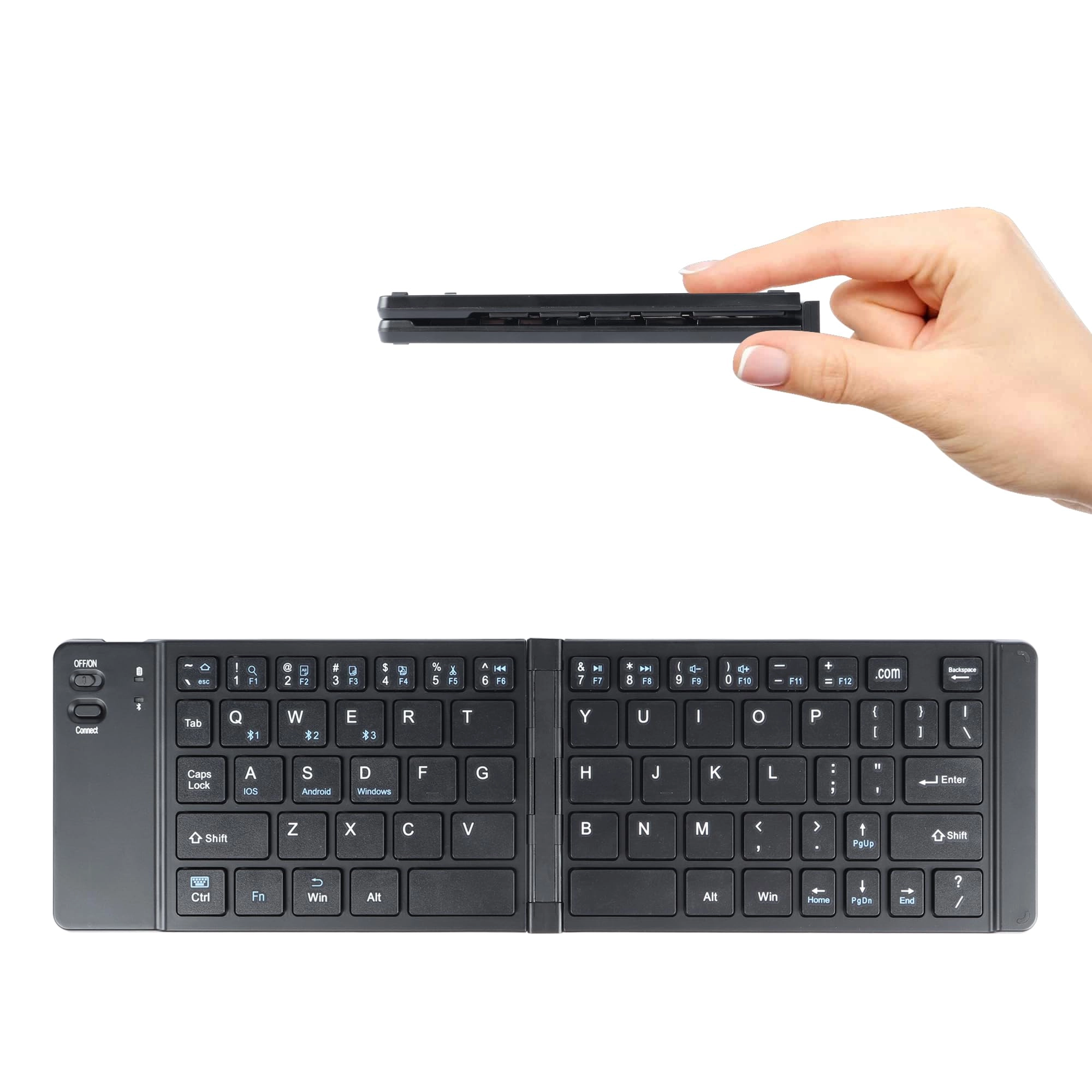 GUGUELEC Foldable Bluetooth Keyboard
