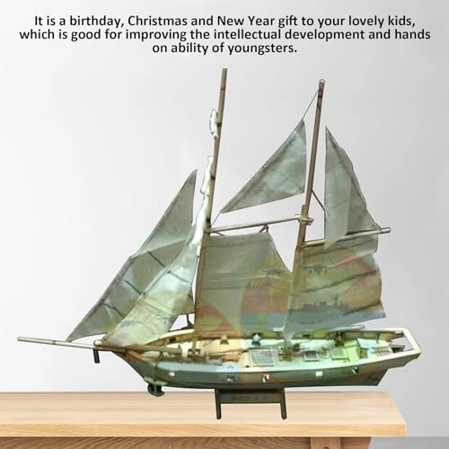 Sailboat Model Kit - 1/100