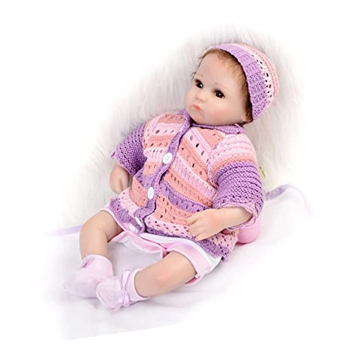 Reborn Baby Doll - 18 Inch 45cm Soft Vinyl Girl