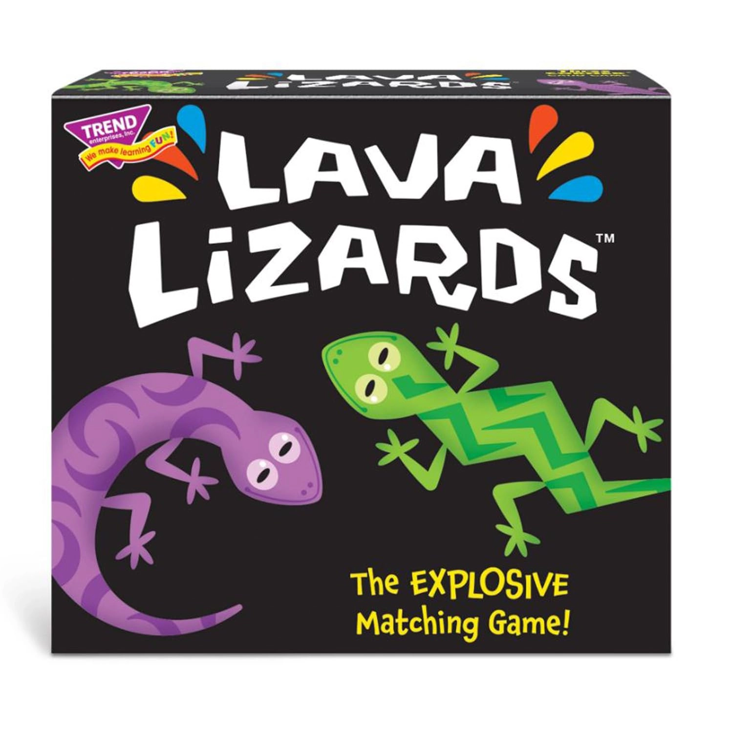 Trend Enterprises Lava Lizards: Five Games in One - Card Game