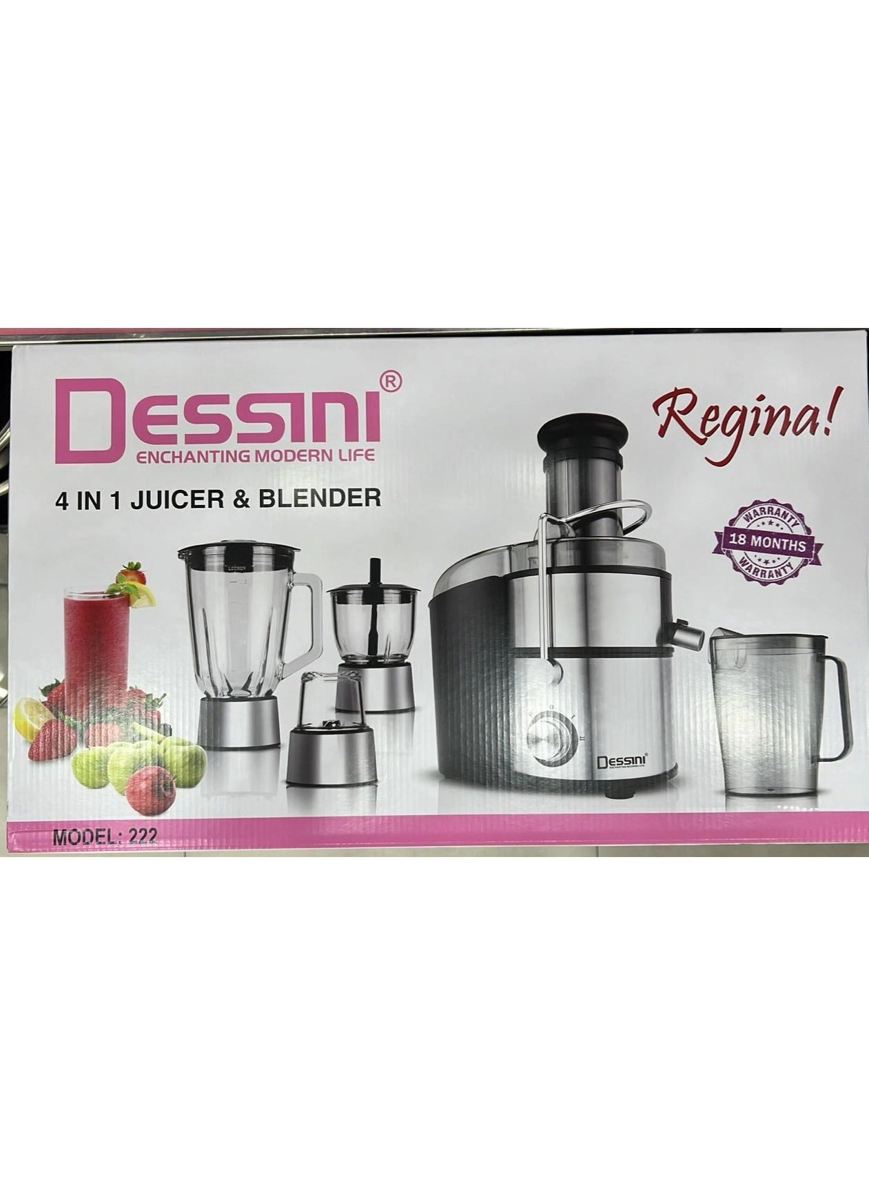4in1juicer&blender222 - 1000W 2L