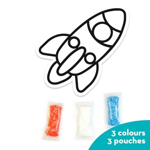 Clay Stickers - 3+ years 4 pcs