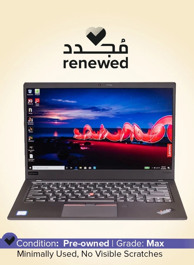 Lenovo (Renewed) ThinkPad x1 Carbon X1 G6 - 14'' Core i7-8550U 8GB DDR3 256GB SSD