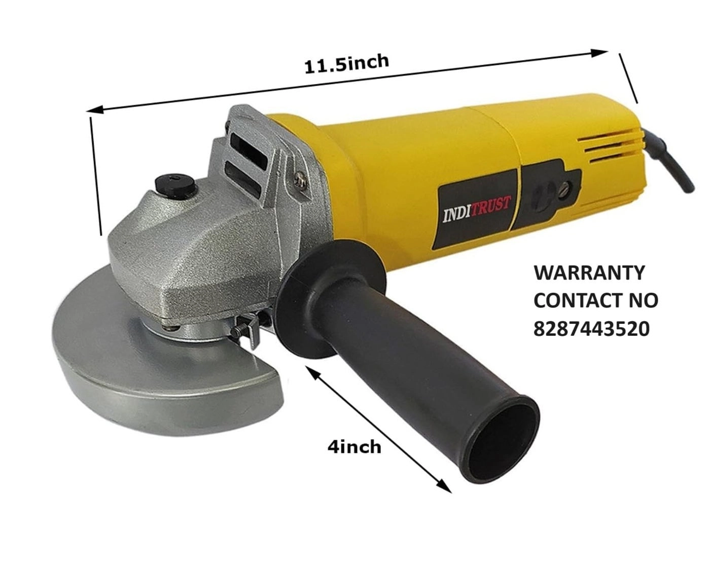 Angle Grinder - 100mm + Grinding Disc