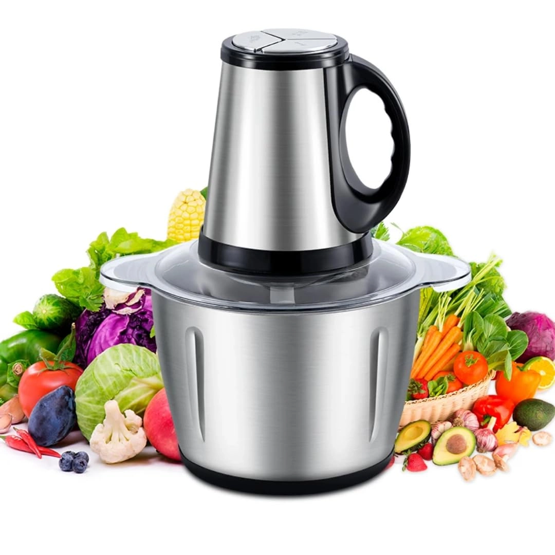 FlawlessPlus Electric Food Chopper - 2L