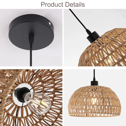 Rattan Lamp - Pendant 31cm