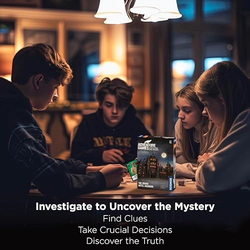 Adventure Games: The Grand Hotel Abaddon - Cooperative Replayable Card Game