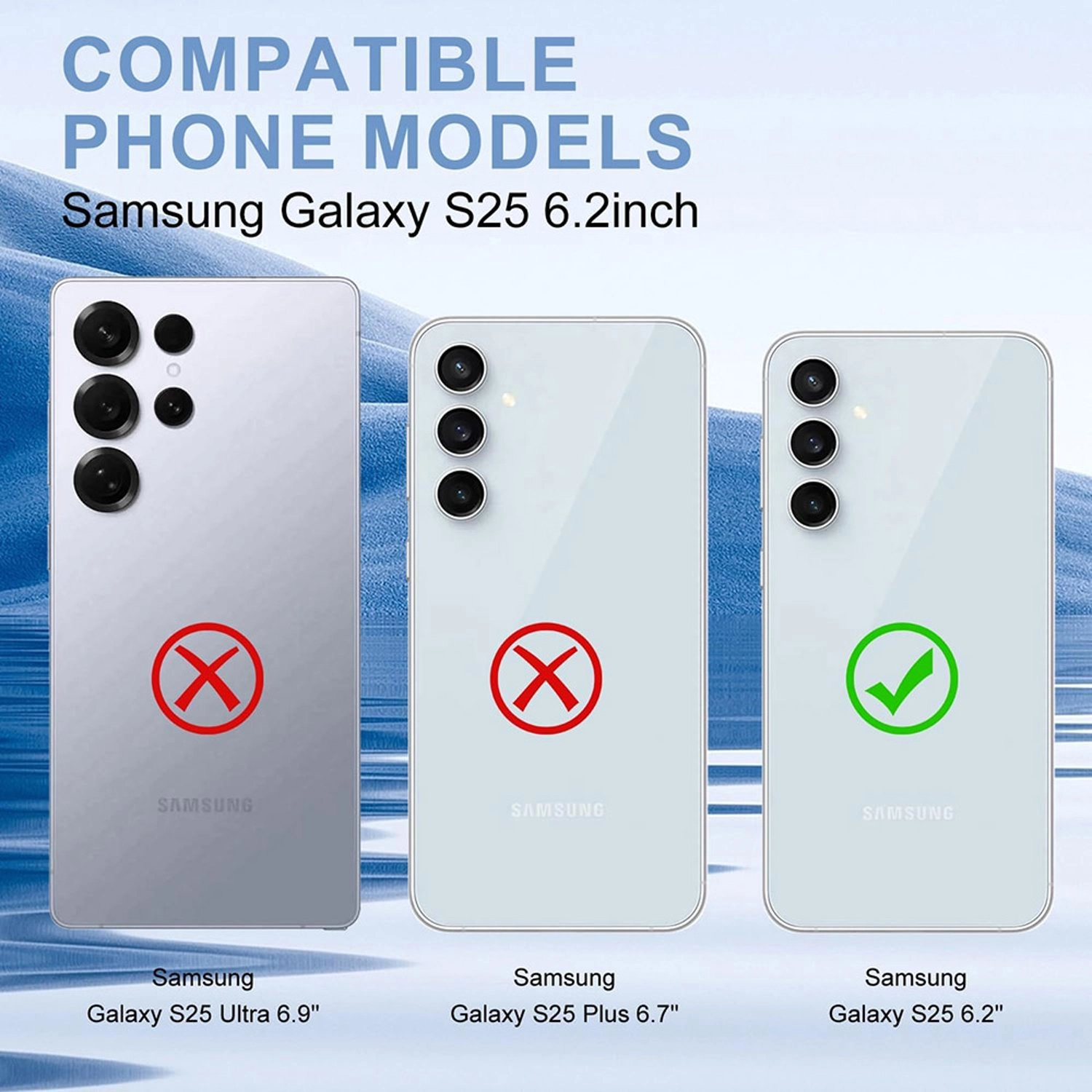 Clear Case with MagSafe for Samsung Galaxy S25