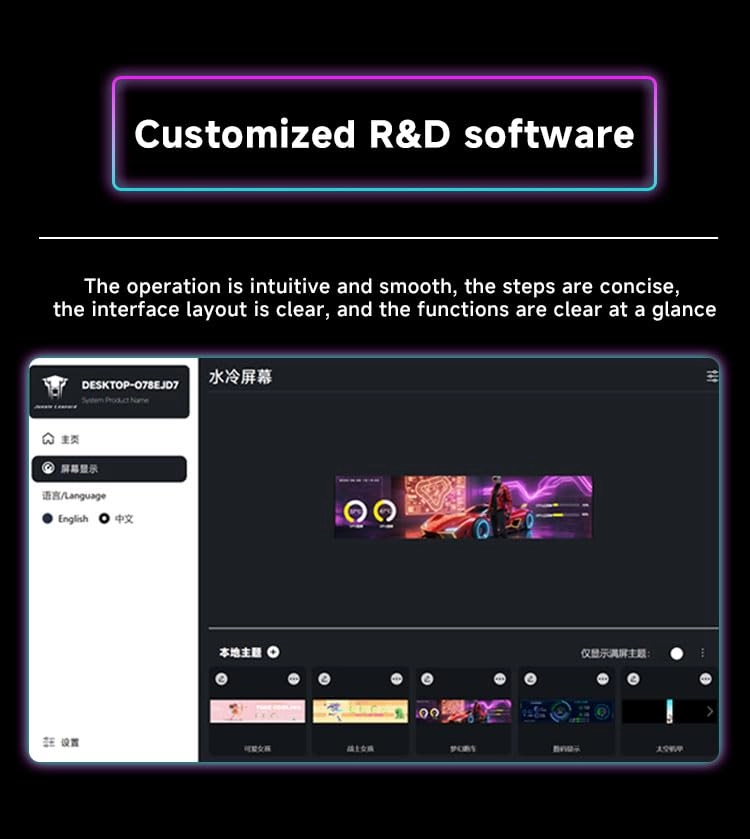 LCD Screen Display - 1920 x 480 9.16 inch