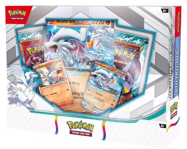 Reshiram ex - 4 Packs per Box + Archaludon ex