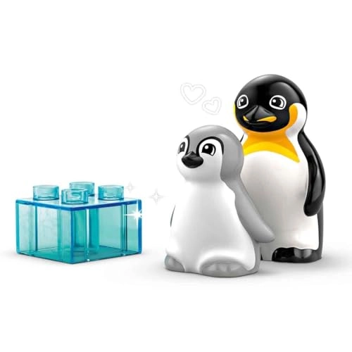 Wild Animal Families (10442) - Penguins & Lions Educational Montessori Toy