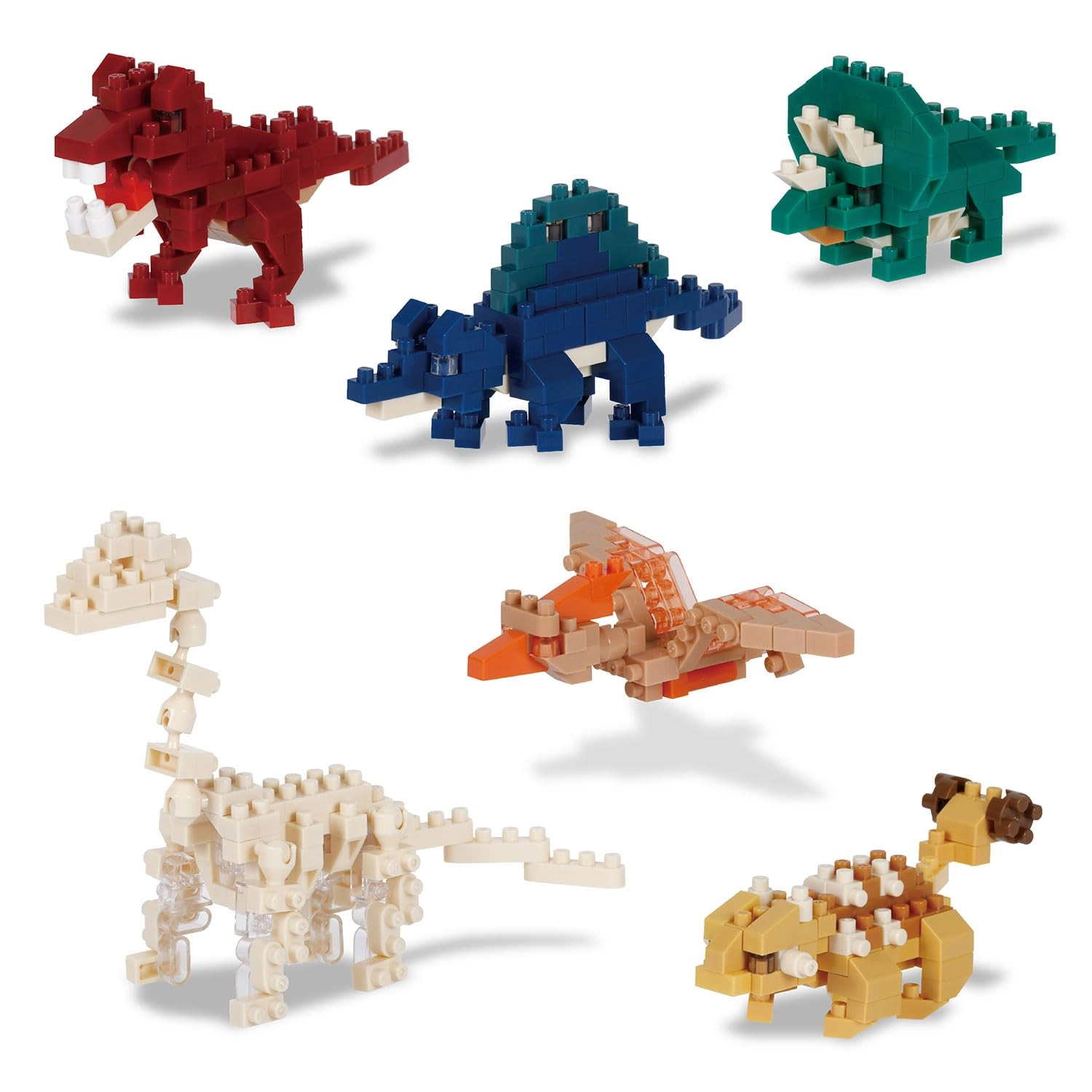 Kawada Dinosaur Assortment 1 - 6 pcs