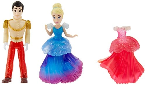 Cinderella and Prince Charming Fashion Doll - Royal Clips 2 Dresses