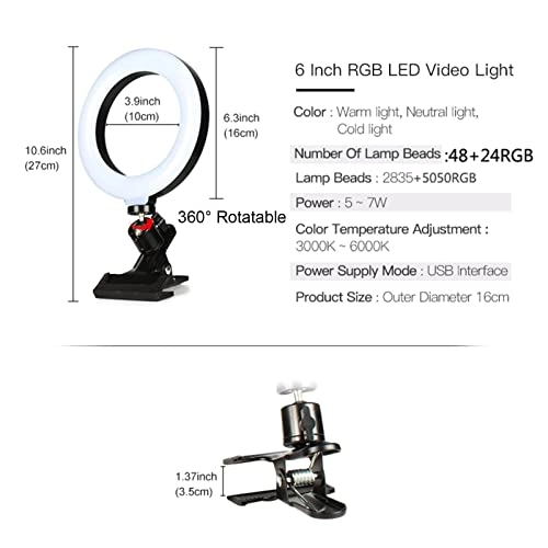 Selfie Ring Light - 160mm