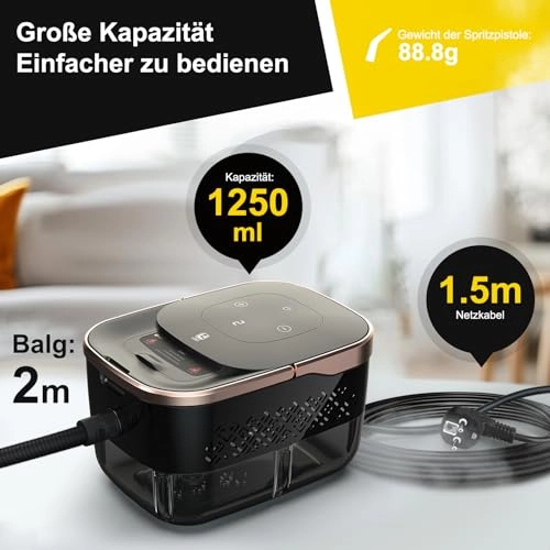 Steam Cleaner - 4 bar 1800 ml