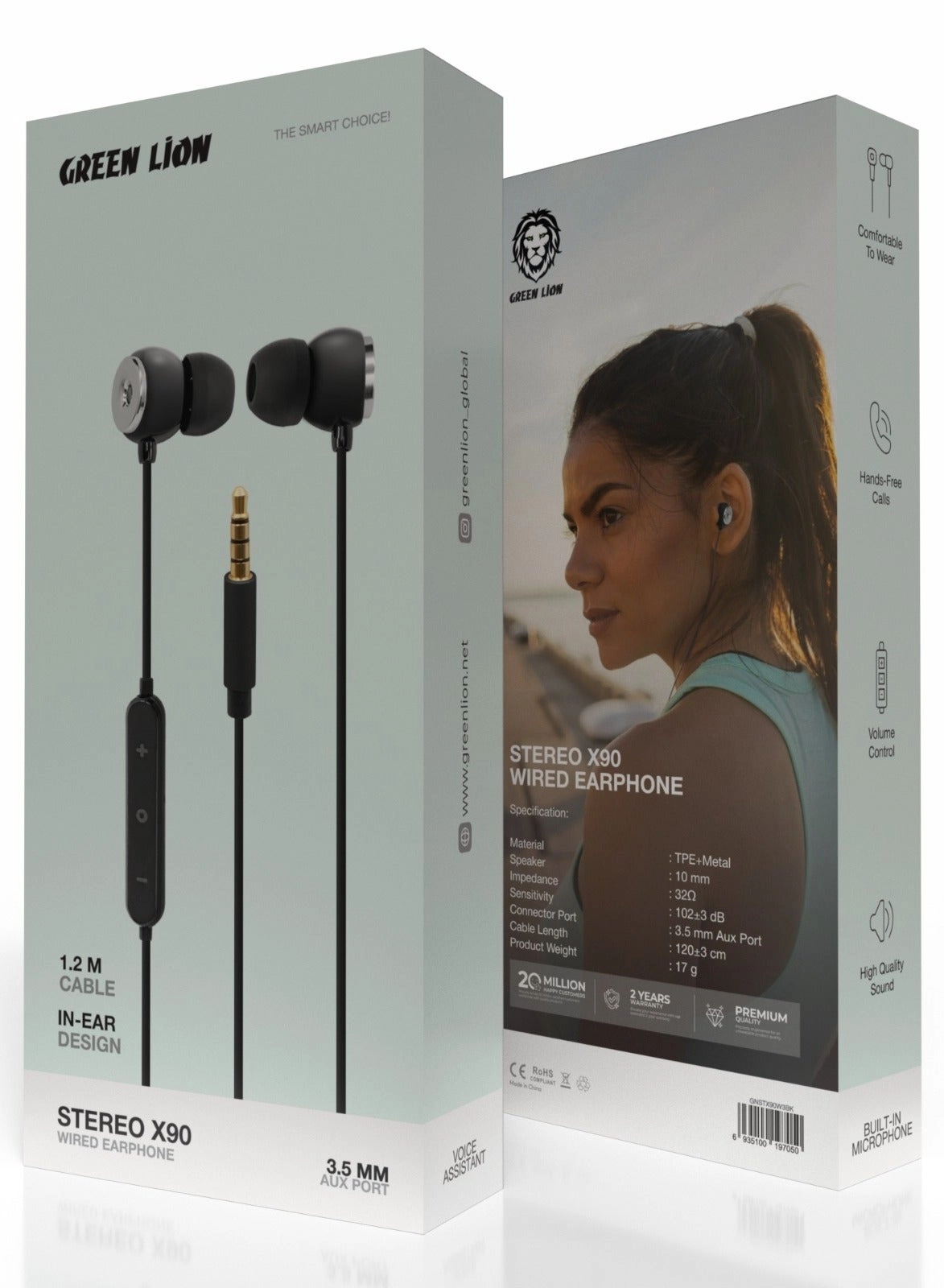 Stereo X90 Wired Earphone