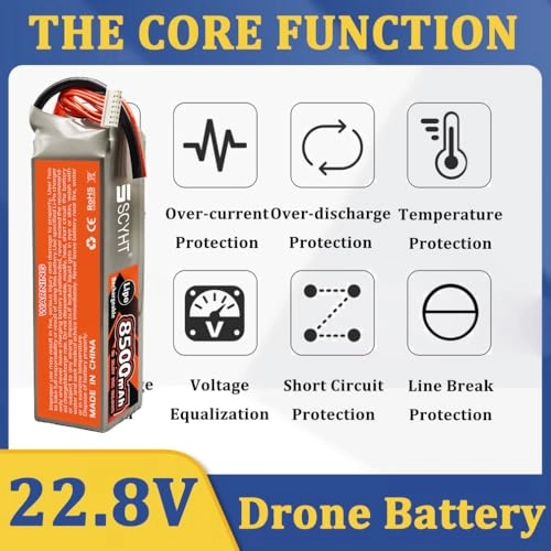 Lipo Battery - 22.8V 8500mAh 70C