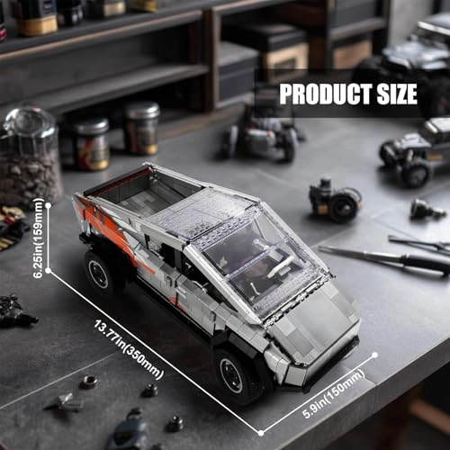 Truck Building Block Kit - 1067 pcs