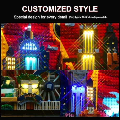 LED Lighting Kit (76271) - LED Upgraded Version Compatible with Lego