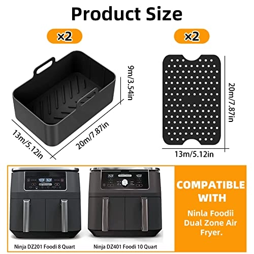 Silicone Pot + Silicone Liner - 2 PCS