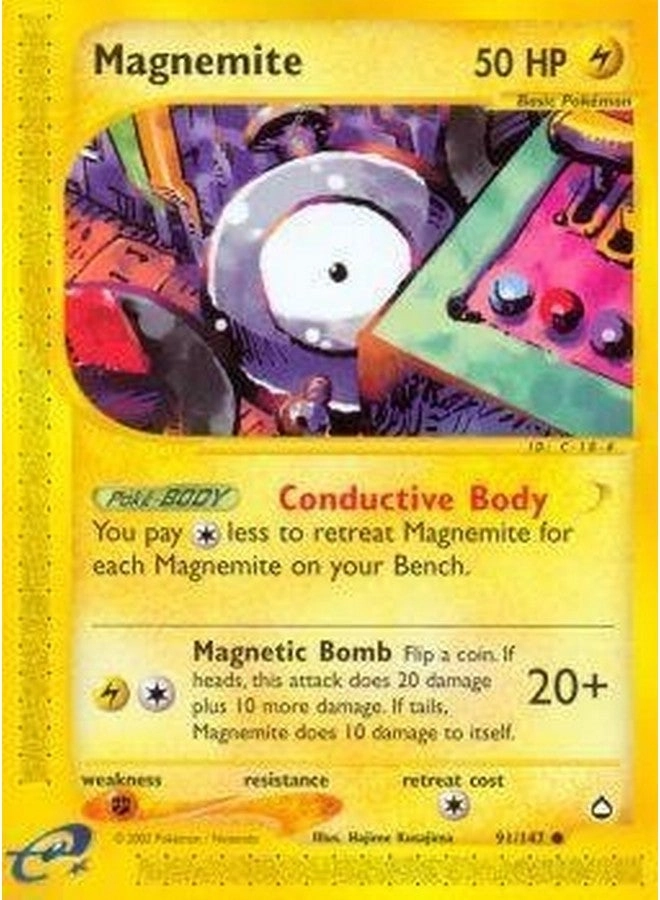 Pokémon Magnemite 91 - Aquapolis