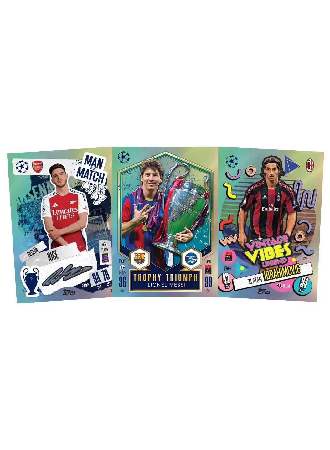 UEFA Champions League Match Attax - Multipack of 6pcs