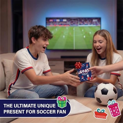 Goat Soccer Trivia Card Game - English Adult