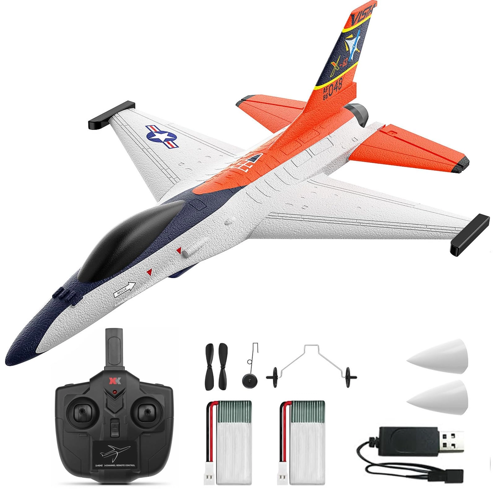 DEERC X-62A Vista - 4-Channel 6-axis Gyro