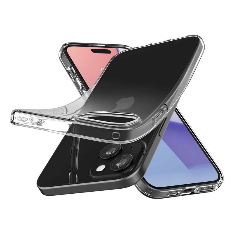 Crystal Hybrid Back Cover for iPhone 15
