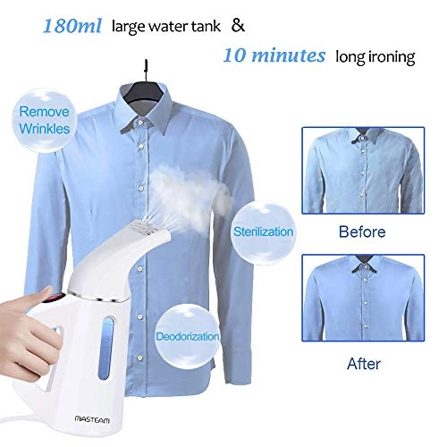 Mini Steamer - 180ml Handheld Automatic Shut-Off