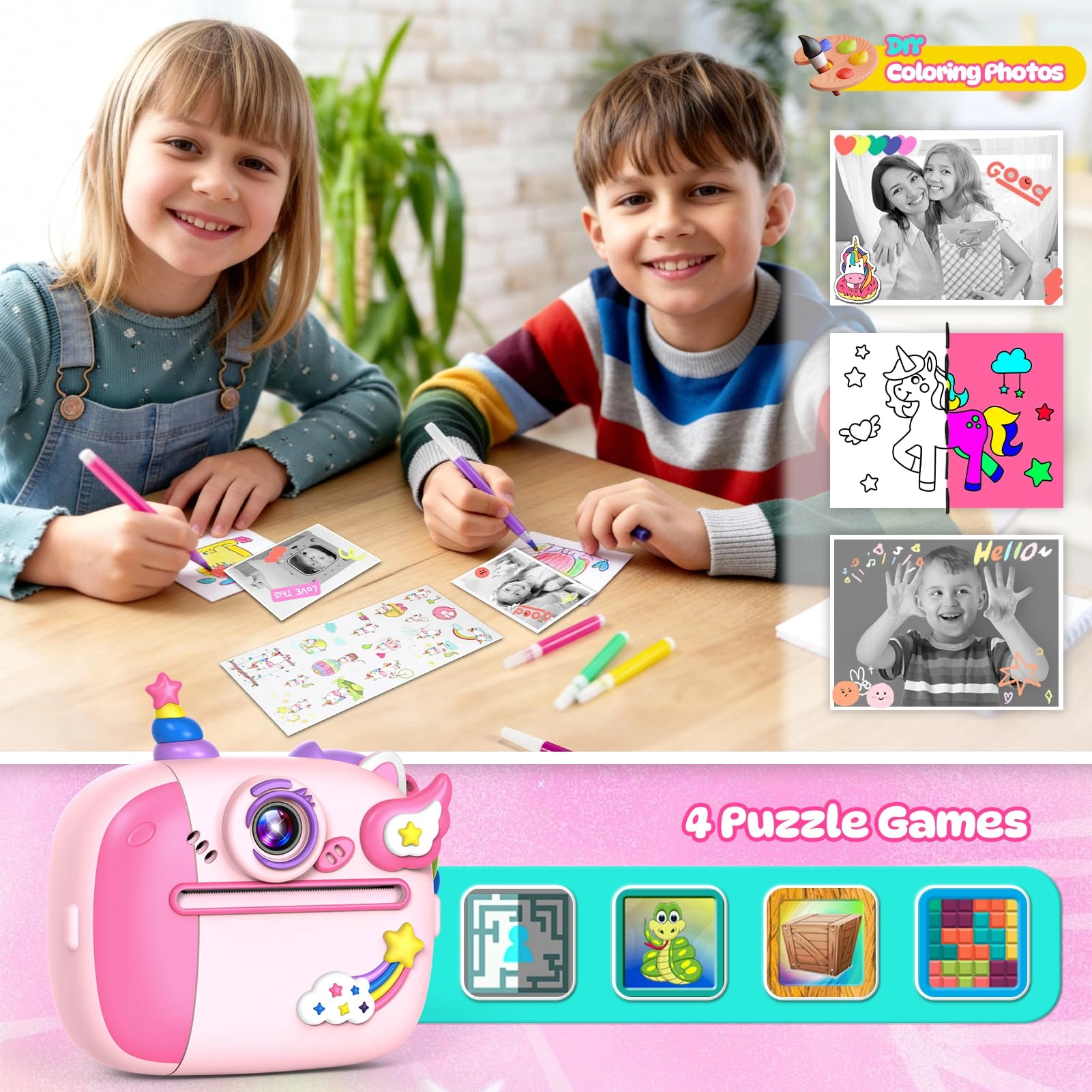 Instant Print Camera