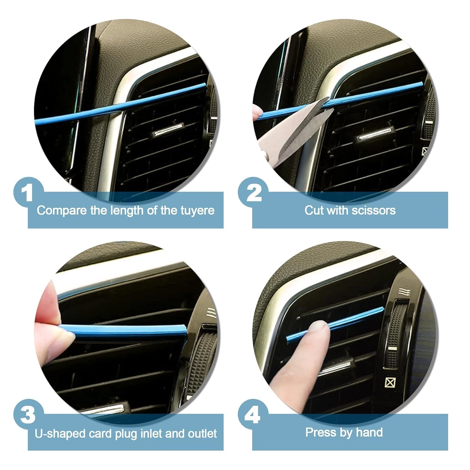 Universal Car AC Vent Decoration Strip