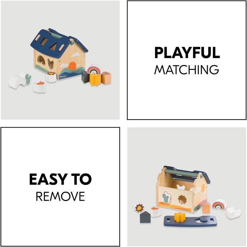 Sort'n'Build Shape Sorter - Suitable for 6 Months & Above. 8 piece(s)