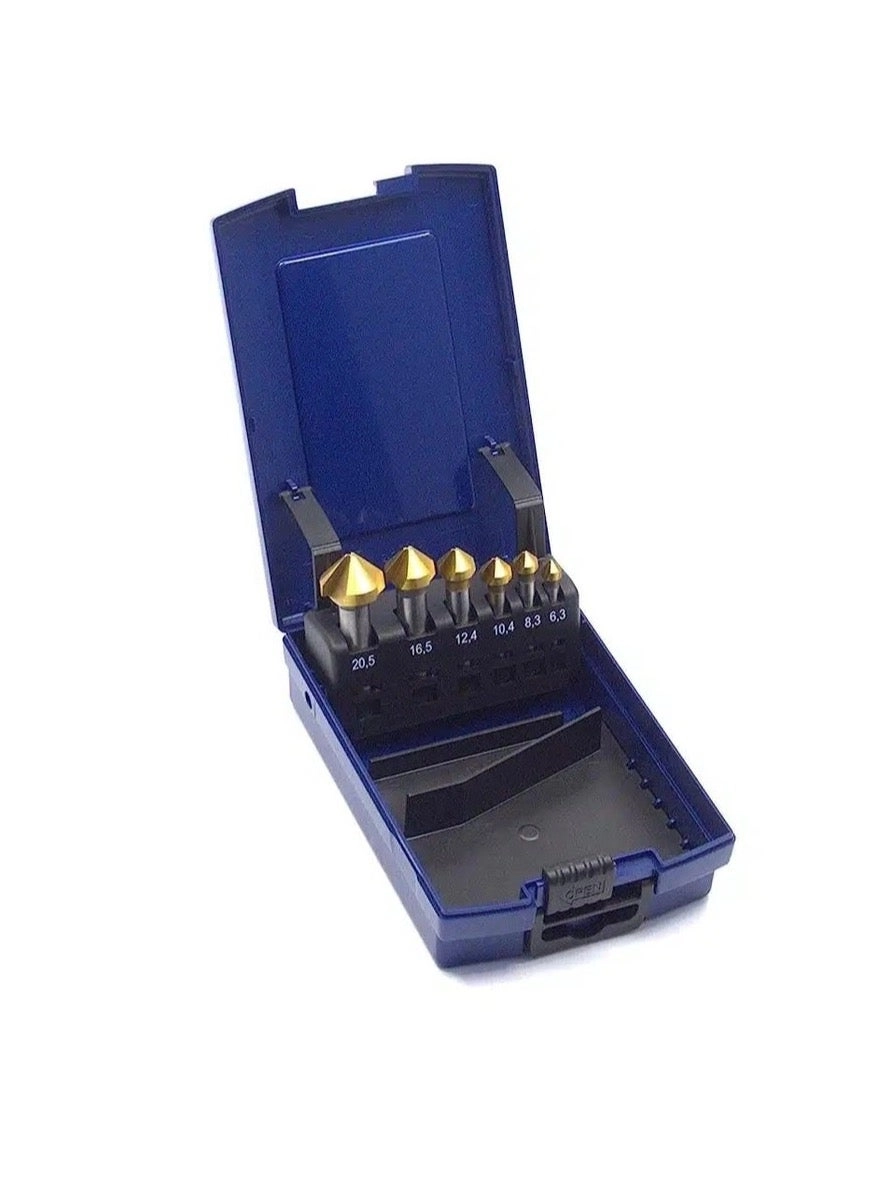 HSS-E Countersink - Carbon Steel 7pcs 6,3 - 25mm